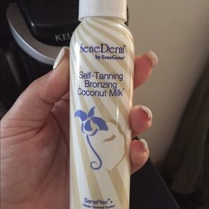 Senederm self bronzing tanning coconut milk